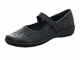Semler Flora, Damen Mary Jane Halbschuhe, Schwarz (Schwarz 001), 42 EU (8 UK)