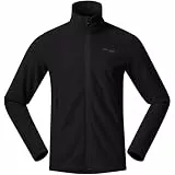 Bergans Herren Finnsnes Fleece Jacke, black, L