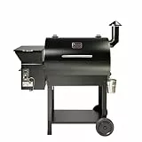 ACTIVA Smoker Grill El Paso I Pellet Smoker mit automatischer Pelletzuführung & Thermometer I Edelstahl-Grill für BBQ & Räuchern