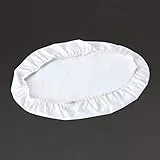 Schneider GT013 Gärtuch Spanntuch rund für Gärkorb Brotkorb 25cm , weiß