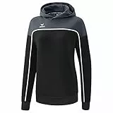 Erima Herren Change by Kapuzensweat (1072304), Black Grey/Slate Grey/weiß, XL