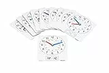 WISSNER 90700 aktiv lernen - 10 beschriftbare Folien Uhren - RE-Plastic°
