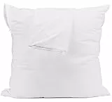 Utopia Bedding Wasserdichter Kissenbezug 80 x 80 cm (2er Set) mit Reißverschluss, Frottee Kissenschoner, Oeko-TEX Zertifiziert Kissenhülle