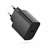 USB C Ladegerät 25W, USBC Stecker Schnellladegerät für iPhone 17/Pro/Pro Max/iPhone Air/16/15/14/13/12/11, Galaxy, Pixel, Power Adapter USBC Stecker Ladestecker Schnellladegerät USB C Netzteil