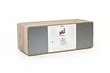 Block Harmony Smartradio im Retrodesign - DAB+/UKW/Internetradio 30.000 Sender - Spotify Connect & Bluetooth Streaming - Wireless Charging - dimmbares Farbdisplay - Inkl. Fernbedienung (Walnuss)