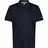CMP - Poloshirt für Herren, B. Blau-Limettengrün, 52