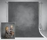 Kate Hintergründe Fotografie 2x2m dunkelgrau Fotohintergründe Retro Mikrofaser Textur Porträt Hintergrund für Fotografie Studio Requisiten