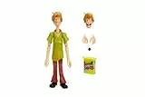 Jada Toys Figur Shaggy Rogers (15,8 cm) - voll bewegliche Scooby-DOO Sammel- und Actionfigur, mit alternativem Kopf, Händen und Zubehör, für Fans und Sammler ab 13 Jahre, Welle 1