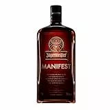 Jägermeister MANIFEST - 1 x 0,5l Superpremium Kräuterlikör 38% Vol. - Perfektion manifestiert mit einem anders gereiften Aroma – Im Eichenfass gelagert – Das Original aus Wolfenbüttel