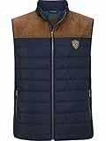 Charles Colby Herren Steppweste Sir Ernes dunkelblau, 60