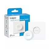 Tapo Smart-Fernbedienungs-Dimmerschalter, Mehrfachsteuerung, Echtzeit-Benachrichtigungen, kein Kabel erforderlich, Batterie im Lieferumfang enthalten, Tapo Hub separat erhältlich, einfache Einrichtung