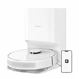 dreame D10 Plus Gen 2 Saugroboter mit Wischfunktion, Automatischer Staubentleerung, Speichert bis zu 90 Tage Staub, LiDAR-Navigation, 6000 Pa Saugkraft für Teppiche und Tierhaare, 285-Minuten-Akku