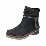 Rieker Damen Y7463 Mode-Stiefel, schwarz 00, 41 EU