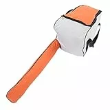 TOPINCN Kettensäge Aufbewahrungstasche Tragbare Verdicken Oxford Stoff Schwere Kettensäge Halter Outdoor Tragetasche Abriebfeste Schutzbox MEHRWEG VERPACKUNG(orange)