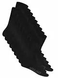JACK & JONES Regular Classic Socken Herren Schwarz One Size JACJENS SOCKS 18er Pack Freizeitsocken Elastischer Bund Strapazierfähig, Größe:One Size, Farbe:Black (12295831)