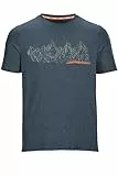 killtec Herren Funktions T-Shirt Lilleo MN TSHRT C, deep Water, M, 36666-000