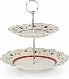 Villeroy & Boch - Toy's Delight Kleine Etagere Weihnachten, Mini Etagere Weihnachten, Weihnachtsetagere Toys, Weihnachtsdeko, Weihnachtsgeschirr, Serviergeschirr Keramik Buffet, Premium Porzellan