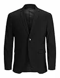 JACK & JONES Jprsolar Blazer Noos Jnr Herren 12203557 ,Schwarz ,170