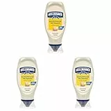 Hellmann's Mayonnaise Die Cremige besonders cremige Mayo mit Freilandeiern 430 ml (Packung mit 3)