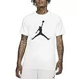 Nike Herren Jumpman T Shirt, Weiß / Schwarz, M EU