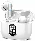 Csasan AI Kopfhörer Übersetzer, 3-in-1Bluetooth 5.3 Echtzeit Sprachübersetzer Kopfhörer mit 164 Sprachen/6 Übersetzungsmodi Weiß