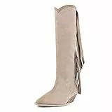 L37 HANDMADE SHOES Damen Long Shot Western Boot, tan, 37 EU