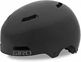 Giro - Dime Fs Helme - Jugendliche Unisex - Schutzausrüstung, Fahrradhelm, Freizeithelm, Helm für Freizeitradfahren, Matt Schwarz, S