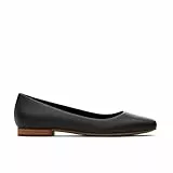 TOMS Briella Ballerinas für Damen, Schwarzes Leder, 37 EU