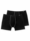 Schiesser Herren Boxershorts, Schwarz, 205222, M