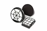 Bosch BBZ152EF Filter Zubehör Set für Bodenstaubtaubsauger Serie 2 bagless, bestehend aus 2 EPA-Filtern und 1 Schaumstoff-Filter, schwarz