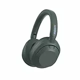 Sony ULT WEAR - Kabellose Kopfhörer mit Noise Cancelling, ULT Power Sound, ultimativer Deep Bass, selbem Prozessor wie WH-1000XM5, klare Anrufe, 30 Stunden Akkulaufzeit, iOS und Android - Forest-Gray