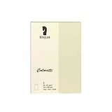 Rössler 220706512 - Coloretti Karten, 220 g/m², DIN A6 hd, creme, 5 Stück