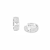 JOOP! Creolen Damen Ohrschmuck, Silber, Kommt in Schmuck Geschenk Box
