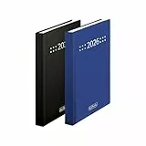 Herlitz Minitimer A6 Classic 2026, 1 Tag auf 1 Seite, 368 Seiten, 1 Stück