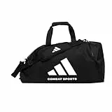 Adidas Unisex – Erwachsene 2in1 Bag Sporttasche, schwarz/weiß, M
