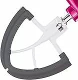 TPGSING Flexirührer Zubehör für Kitchenaid Standrührer, Flachrührer für Kitchenaid Zubehör Quirl, Passend für 4.5-5 Quart Kippkopfaufsatz für kitchenaid Küchenmaschine Mit Schaber
