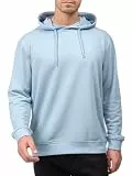 Indicode Herren Simpson Sweatshirt mit Kapuze | Hoodie Kapuzenpullover für Männer Blue Wave, 3XL