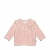 Steiff Unisex Baby Wendejacke Gots Jacke, SILVER PINK, 62 EU