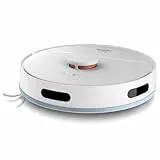 Philips Homerun Serie 2000 2. Gen: 2-in-1 Saug- und Wischroboter, 6.000pa Saugkraft, 130 Minuten Laufzeit, Lasernavigation, Teppichboost, App-gesteuert, Arktikweiß (XU2000/25)