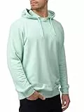 Indicode Herren Simpson Sweatshirt mit Kapuze | Hoodie Kapuzenpullover für Männer Quiet Wave, L