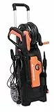 Yard Force EW U15C Hochdruckreiniger 2000 W | 150 bar Max. | 440 l/h | Vario-Twist- & Turbo-Düse | 6,5 m Schlauch, integrierte Schlauchtrommel, Teleskopgriff, Reinigungsmitteltank
