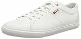 Levi's Herren Woods Sneaker, Weiß (Brillant White), 43 EU