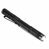 Duokon Mini LED Taschenlampe, Wasserdicht Taschenlampe Stift Licht, Handheld Klein Taschenlampe, für Outdoor-Aktivitäte, Inspektion, Arbeit, Reparatur, Geschenk, 2*AAA-Batterien (Nicht Enthalten)