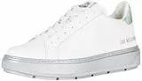 Love Moschino Damen Sneakers, Weiß, 38 EU