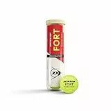 DUNLOP Tennisball Fort Tournament - für Sand, Hartplatz und Rasen
