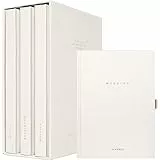 Scribble & Dot Elegantes Hochzeitsplaner-Set für Hochzeiten in den USA | komplettes 3-teiliges Set | Hochzeit | Flitterwochen Planer | Brautjungfern Notizbuch | Verlobungsgeschenk | USA