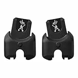 Maxi-Cosi Adapter für Babyschale, zum Befestigen der Maxi-Cosi Babyschale am Maxi-Cosi Kinderwagen, Ein-Klick-Befestigung, Memorytasten, zertifizierte Sicherheit, für die meisten Maxi-Cosi Kinderwagen