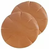 2 Stück Backpapier Wiederverwendbar,Cosswe Dauerbackfolie Springform Wasserdicht und Öl, Nicht Klebrig Antihaftbeschichtete,Backfolie,Für Airfryer Heißluftfritteuse Toaster (Rond)