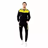 Givova Herren Visa Trainingsanzug, Mehrfarbig (blau/gelb), XL