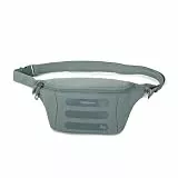 Hedgren Visit Unisex Hüfttasche mit RFID – Waistbag, 100% recyceltes RPET, wasserabweisend - Grey-Green